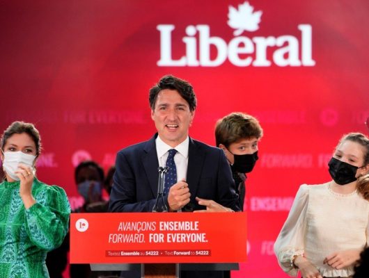 Gouvernement libéral minoritaire: Trudeau «entend» les Canadiens